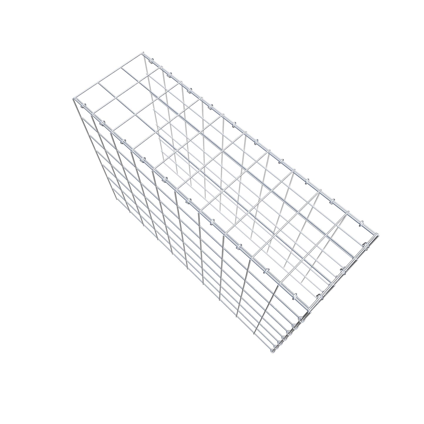 Fourche rapportée type 4 100 cm x 70 cm x 30 cm (L x H x P), mailles 10 cm x 10 cm, anneau C