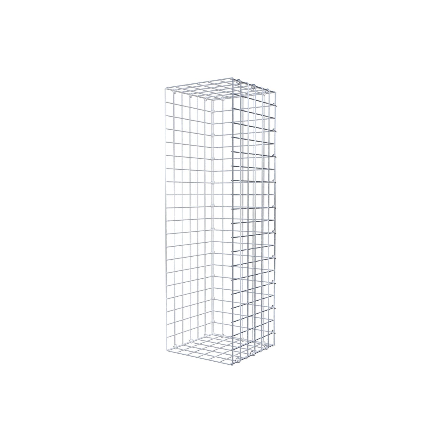 Anbaugabione Typ 2 100 cm x 30 cm x 30 cm (L x H x T), Maschenweite 5 cm x 5 cm, C-Ring