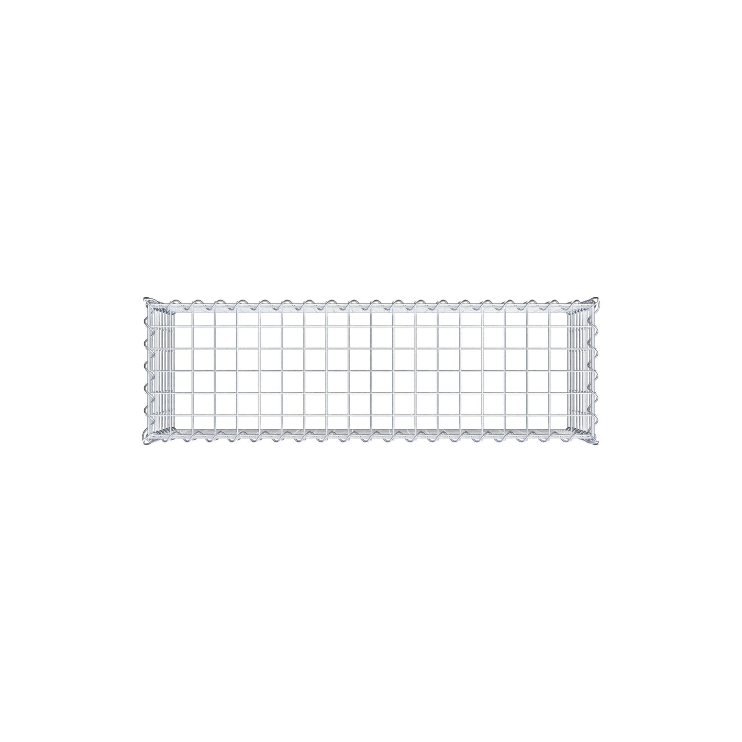 Extra gabion typ 3 100 cm x 40 cm x 30 cm (L x H x D), maskstorlek 5 cm x 5 cm, spiral