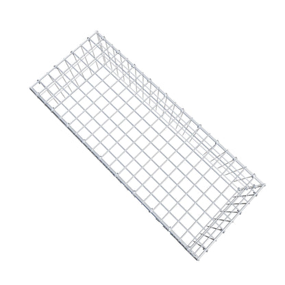 Gabbione aggiuntivo di tipo 3 100 cm x 30 cm x 40 cm (L x A x P), maglia 5 cm x 10 cm, anello a C