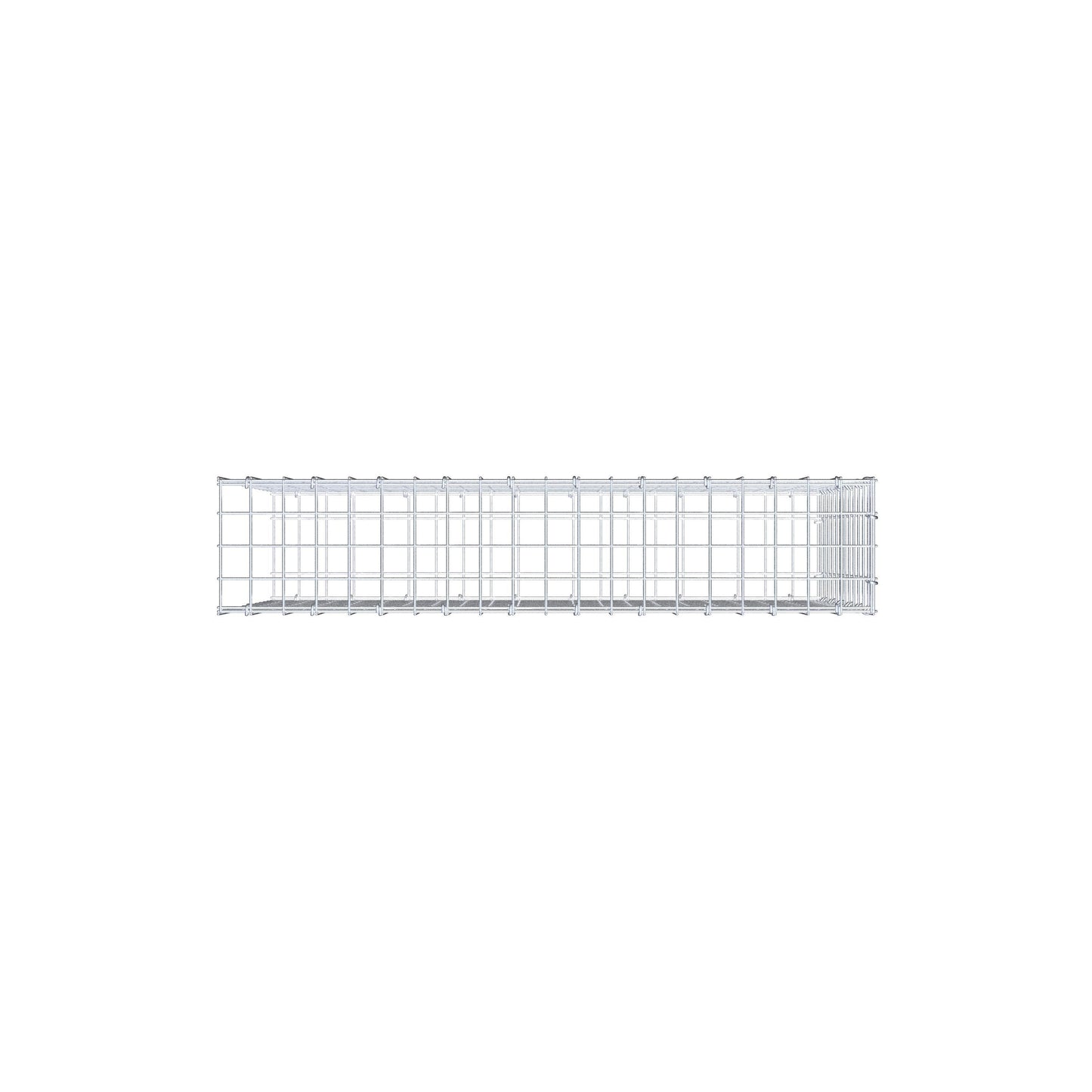 Add-on schanskorf type 2 100 cm x 60 cm x 20 cm (L x H x D), maaswijdte 5 cm x 5 cm, C-ring