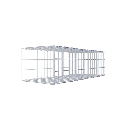 Anbaugabione Typ 2 100 cm x 30 cm x 40 cm, Maschenweite 5 cm x 10 cm, C-Ring