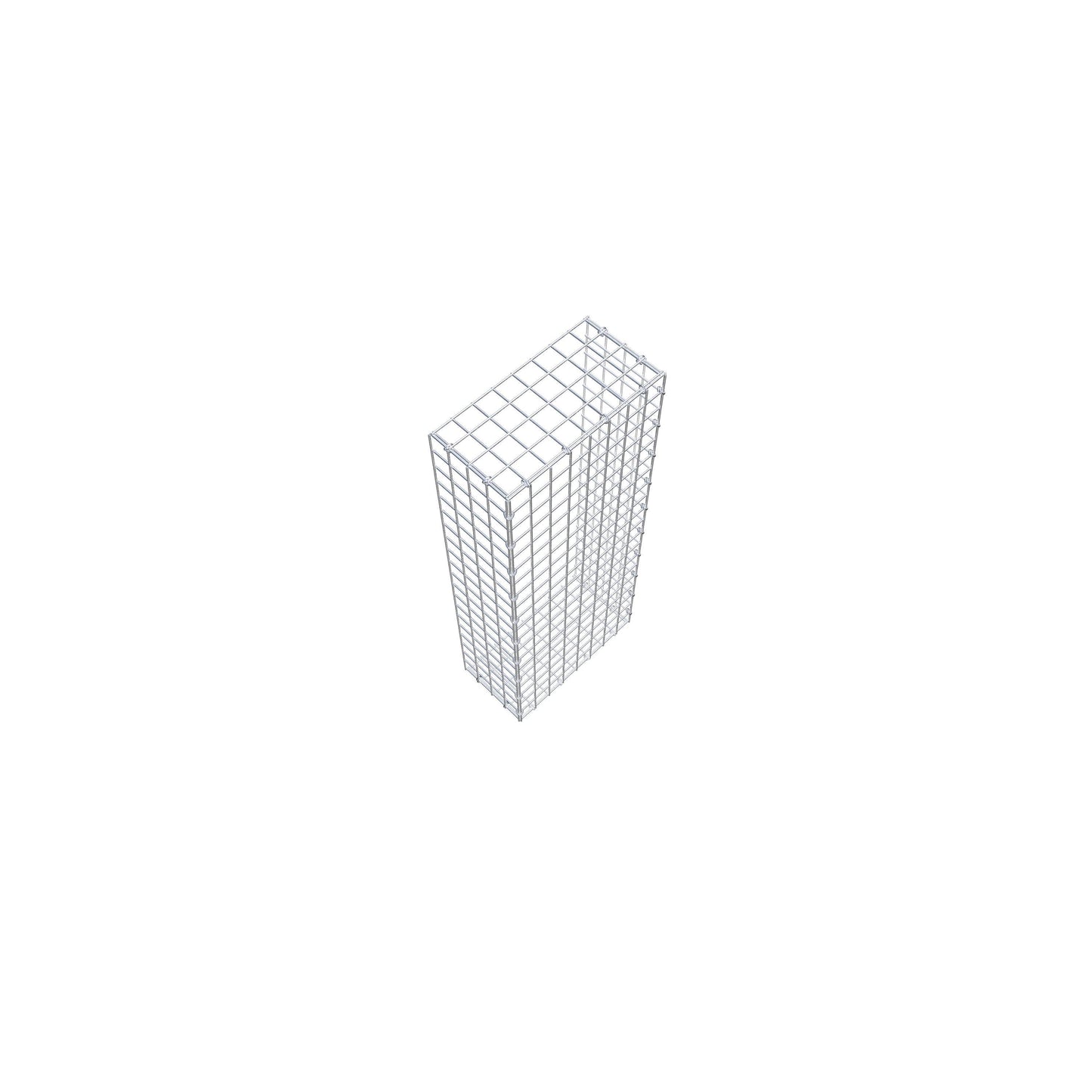 Fourche rapportée type 2 100 cm x 20 cm x 40 cm (L x H x P), mailles 5 cm x 5 cm, anneau C