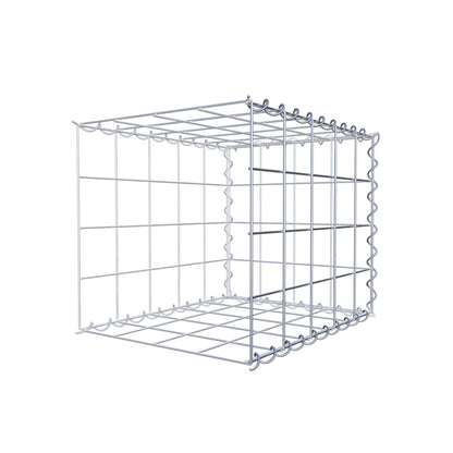 Gavión adicional tipo 2 50 cm x 40 cm x 40 cm (L x A x P), malla 10 cm x 10 cm, en espiral