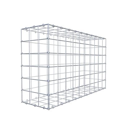 Schanskorf 100 cm x 60 cm x 30 cm (L x H x D), maaswijdte 10 cm x 10 cm, C-ring