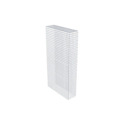 Opbouw schanskorf type 4 200 cm x 100 cm x 30 cm (L x H x D), maaswijdte 5 cm x 5 cm, C-ring