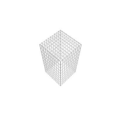 Fourche rapportée type 3 100 cm x 50 cm x 50 cm (L x H x P), mailles 5 cm x 10 cm, anneau C