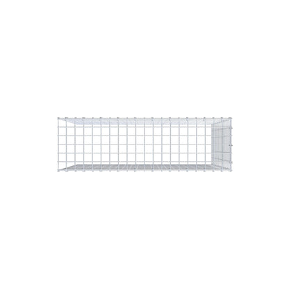 Gavión adicional tipo 4 100 cm x 90 cm x 30 cm (L x A x P), malla 5 cm x 5 cm, anillo en C
