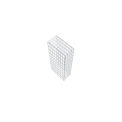 Pila adicional tipo 4 100 cm x 40 cm x 20 cm (L x A x P), malla 5 cm x 10 cm, anillo en C