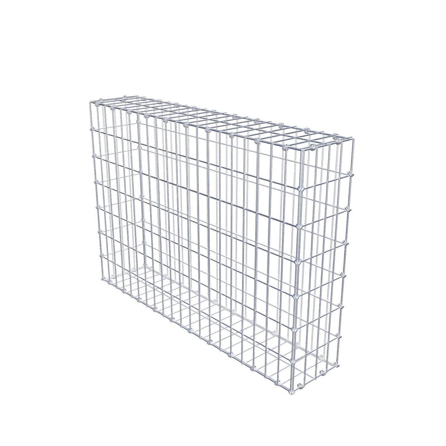 Schanskorf 100 cm x 70 cm x 20 cm (L x H x D), maaswijdte 5 x 10 cm, spiraalring