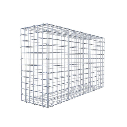 Gabion 100 cm x 60 cm x 30 cm (L x H x D), maskestørrelse 5 cm x 5 cm, C-ring