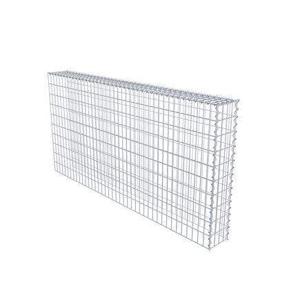 Gabbione aggiuntivo tipo 4 200 cm x 100 cm x 20 cm (L x A x P), maglia 5 cm x 10 cm, spirale