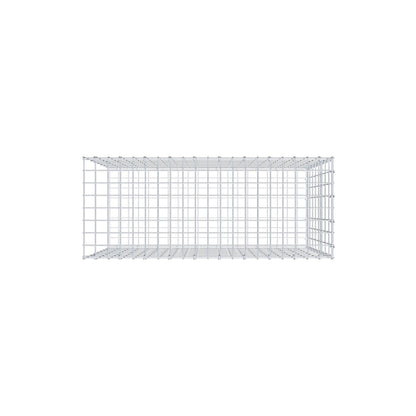Pila adicional tipo 2 100 cm x 80 cm x 40 cm, malla 5 cm x 10 cm, anillo en C