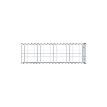 Grown-on gabion type 4 100 cm x 30 cm x 30 cm (L x H x D), mesh size 5 cm x 5 cm, spiral