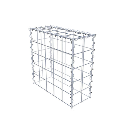 Gavión adicional tipo 3 50 cm x 50 cm x 20 cm (L x A x P), malla 10 cm x 10 cm, en espiral