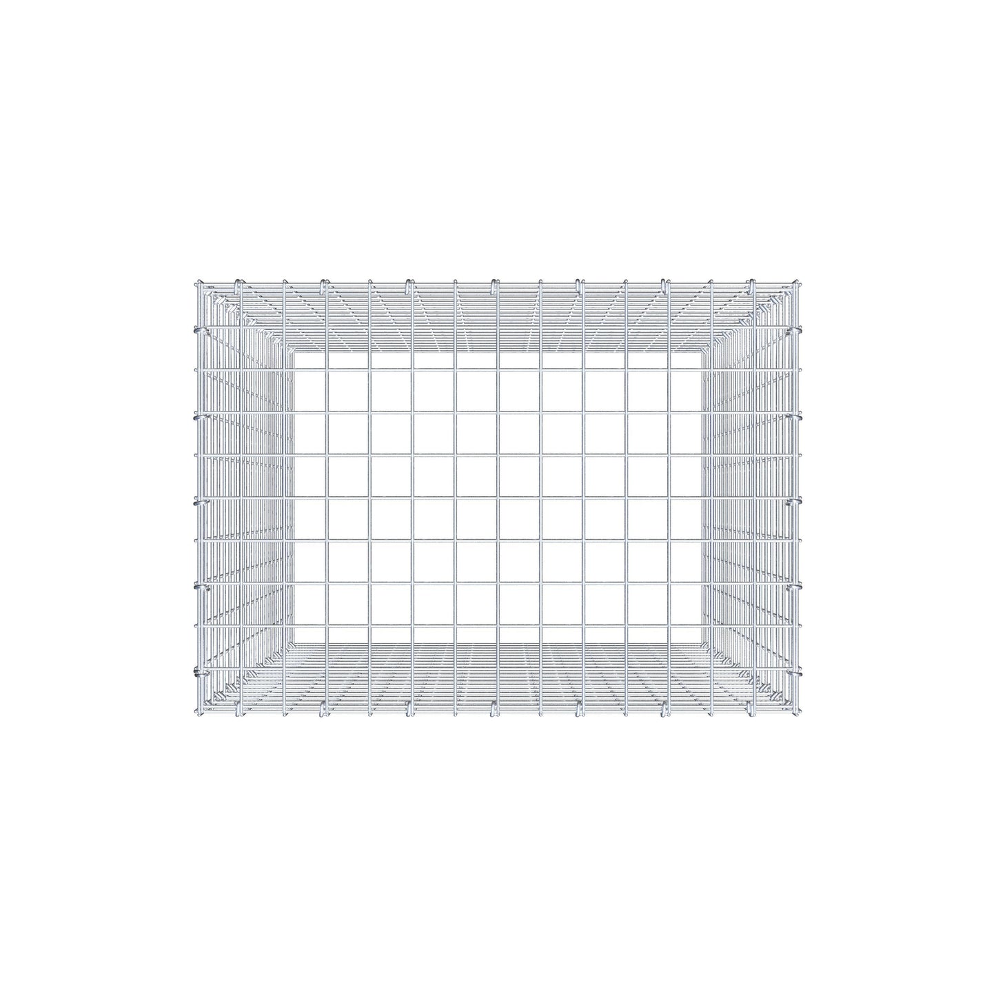 Fourche rapportée type 3 100 cm x 70 cm x 50 cm (L x H x P), mailles 5 cm x 5 cm, anneau C