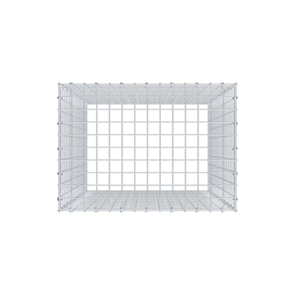 Fourche rapportée type 3 100 cm x 70 cm x 50 cm (L x H x P), mailles 5 cm x 5 cm, anneau C