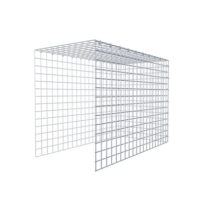 Fourche rapportée type 4 100 cm x 70 cm x 50 cm (L x H x P), mailles 5 cm x 5 cm, anneau C