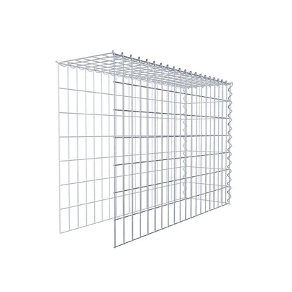 Gabbione aggiuntivo tipo 4 100 cm x 70 cm x 30 cm (L x H x P), maglia 5 cm x 10 cm, spirale