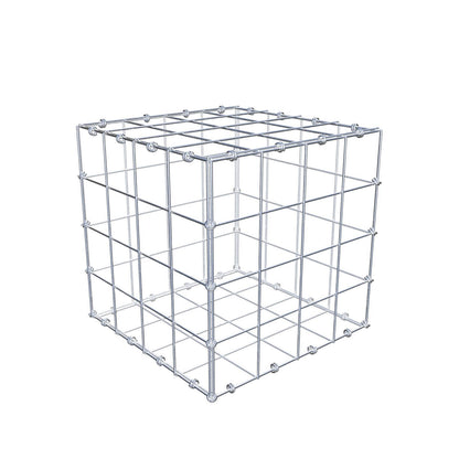Gabion 40 cm x 40 cm x 40 cm (L x H x D), maskestørrelse 10 x 10 cm, spiralring
