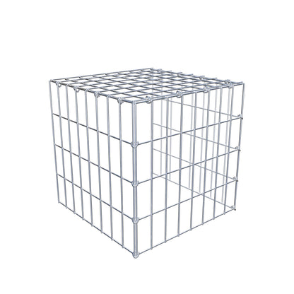 Add-on schanskorf type 4 40 cm x 40 cm x 40 cm (L x H x D), maaswijdte 5 cm x 10 cm, C-ring