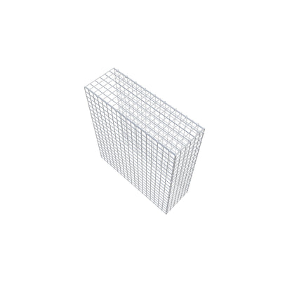 Gavión adicional tipo 4 100 cm x 90 cm x 30 cm (L x A x P), malla 5 cm x 5 cm, anillo en C