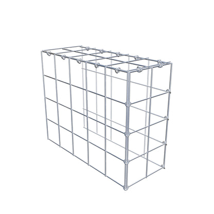 Anbaugabione Typ 4 50 cm x 40 cm x 20 cm (L x H x T), Maschenweite 10 cm x 10 cm, C-Ring