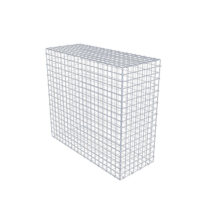 Schanskorf 100 cm x 90 cm x 40 cm (L x H x D), maaswijdte 5 x 5 cm, spiraalring