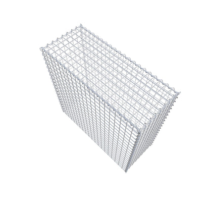Add-on schanskorf type 3 100 cm x 100 cm x 40 cm (L x H x D), maaswijdte 5 cm x 5 cm, spiraalvormig