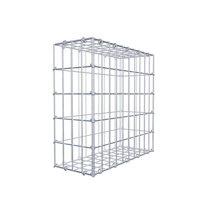 Gabion 50 cm x 50 cm x 20 cm (L x H x D), maskstorlek 5 cm x 10 cm, C-ring