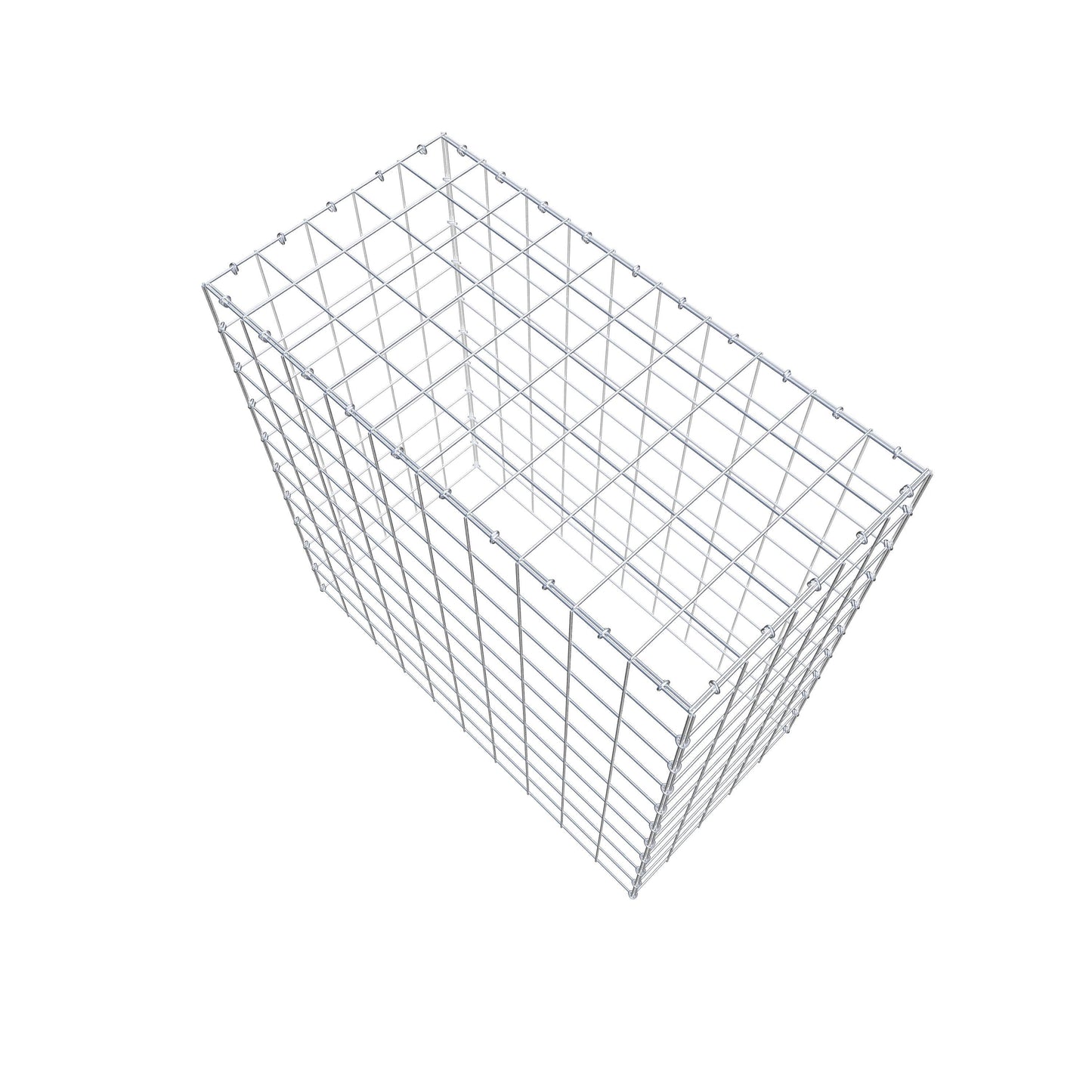 Anbaugabione Typ 3 100 cm x 100 cm x 50 cm (L x H x T), Maschenweite 10 cm x 10 cm, C-Ring