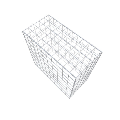 Anbaugabione Typ 3 100 cm x 100 cm x 50 cm (L x H x T), Maschenweite 10 cm x 10 cm, C-Ring