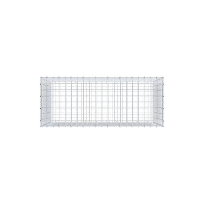 Schanskorf 100 cm x 60 cm x 40 cm (L x H x D), maaswijdte 5 cm x 5 cm, C-ring