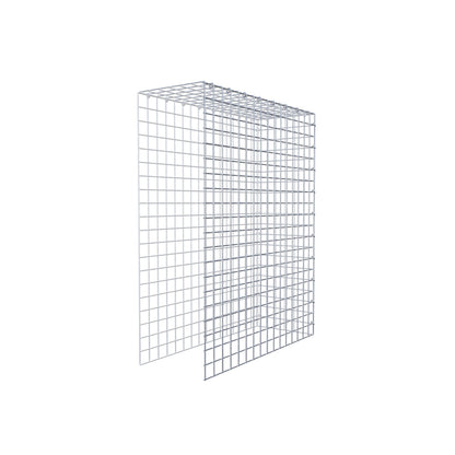 Monteret gabion type 4 100 cm x 80 cm x 30 cm (L x H x D), maskestørrelse 5 cm x 5 cm, C-ring