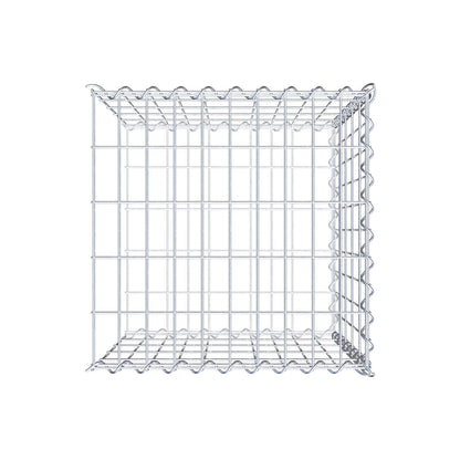 Anbaugabione Typ 2 50 cm x 50 cm x 50 cm (L x H x T), Maschenweite 5 cm x 10 cm, Spirale