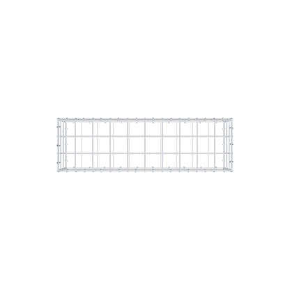 Gabbione 100 cm x 30 cm x 30 cm (L x H x P), maglia 10 cm x 10 cm, anello a C