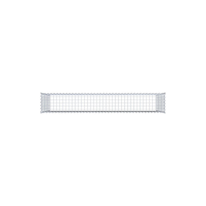 Anbaugabione Typ 3 200 cm x 100 cm x 30 cm (L x H x T), Maschenweite 5 cm x 5 cm, Spirale