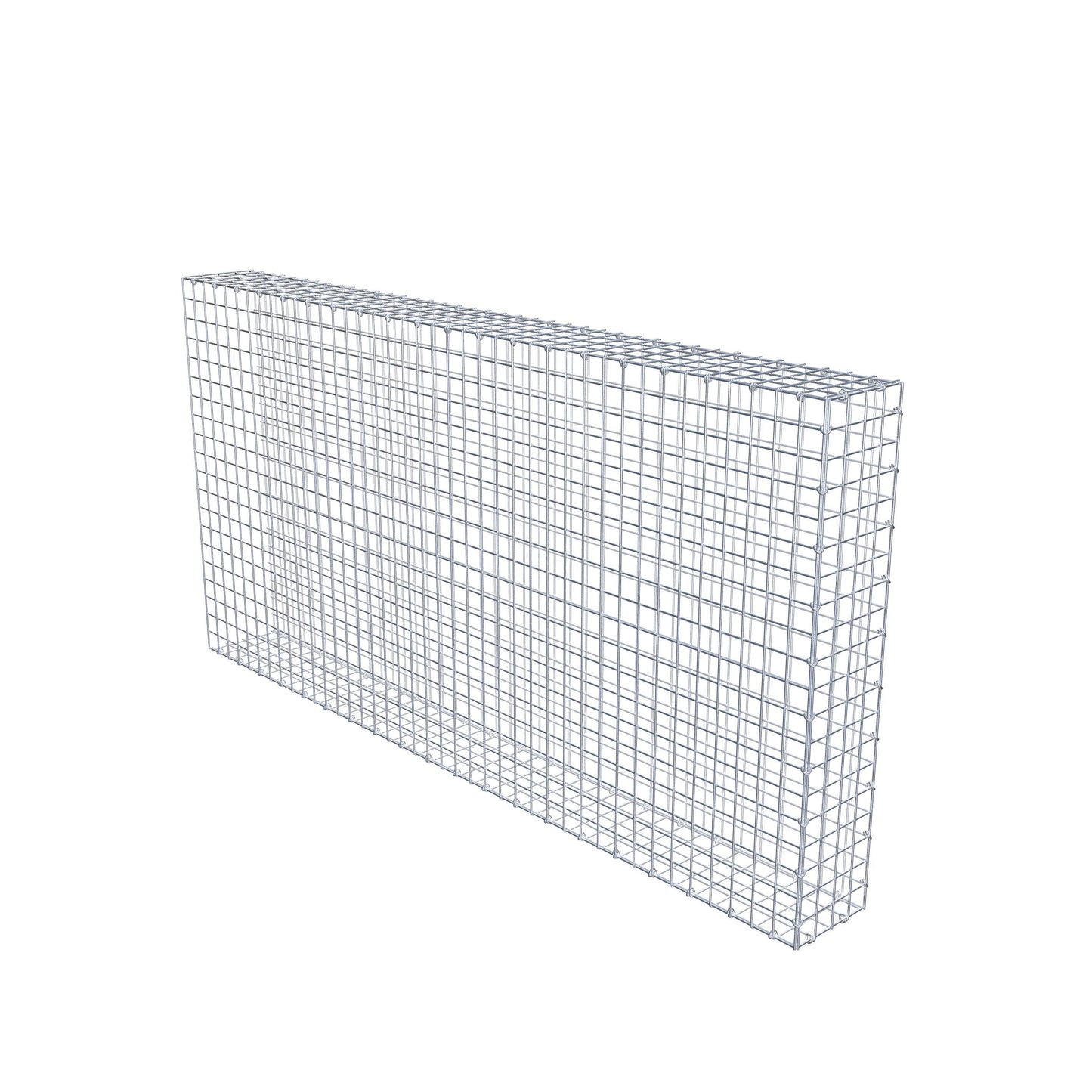 Mounted gabion type 2 200 cm x 100 cm x 20 cm (L x H x D), mesh size 5 cm x 5 cm, C-ring