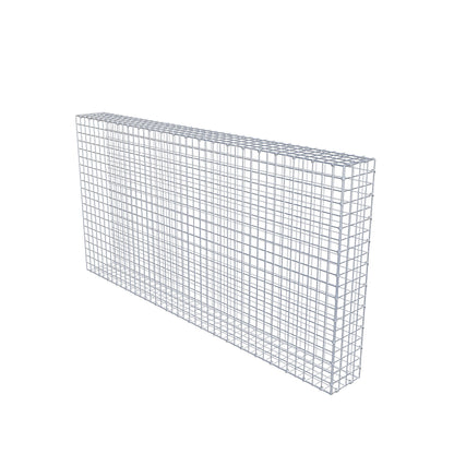 Mounted gabion type 2 200 cm x 100 cm x 20 cm (L x H x D), mesh size 5 cm x 5 cm, C-ring