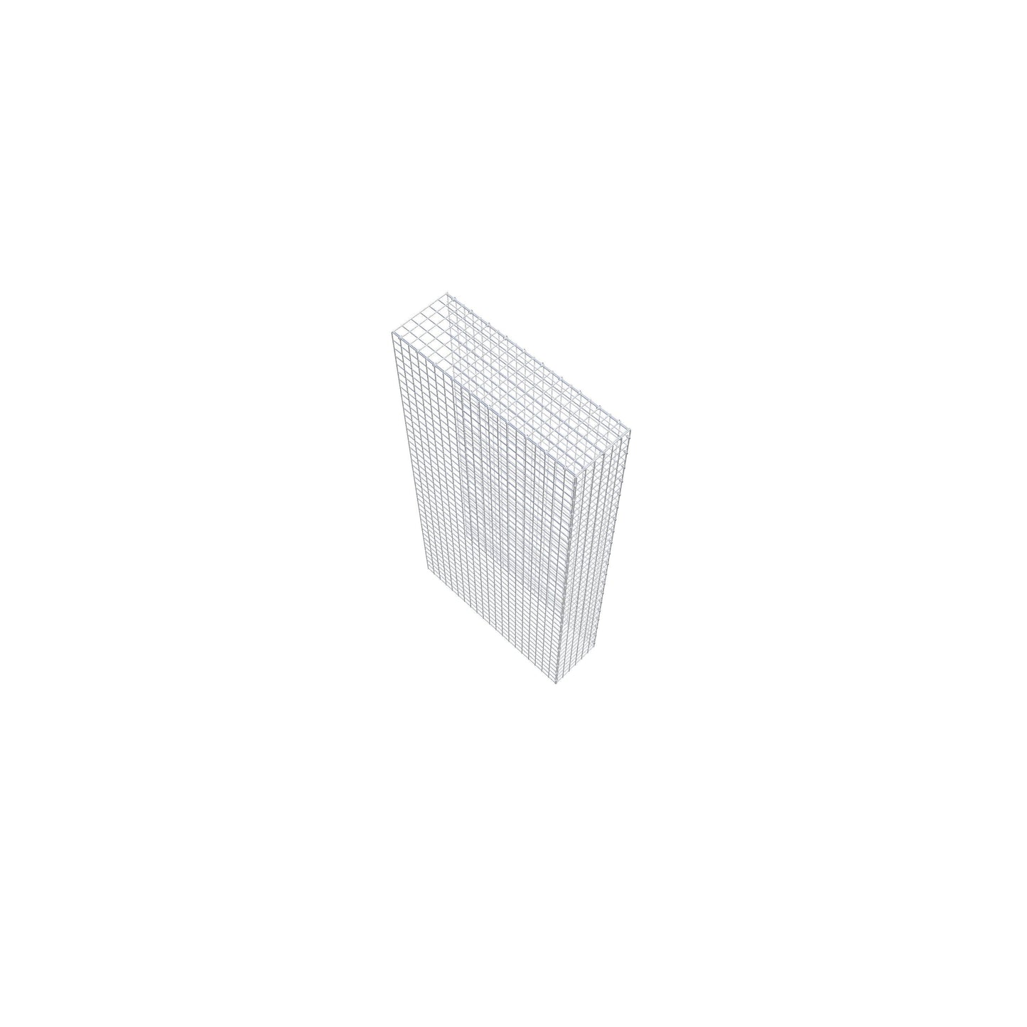Opbouw schanskorf type 4 200 cm x 100 cm x 30 cm (L x H x D), maaswijdte 5 cm x 5 cm, C-ring