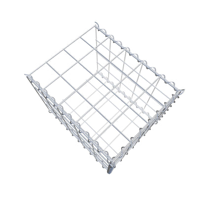 Gavión adicional tipo 2 50 cm x 40 cm x 40 cm (L x A x P), malla 10 cm x 10 cm, en espiral