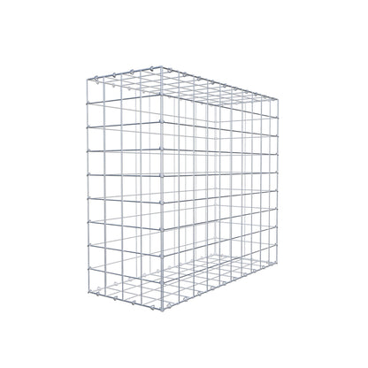 Gabion 100 cm x 90 cm x 40 cm (L x H x D), maskestørrelse 10 cm x 10 cm, C-ring