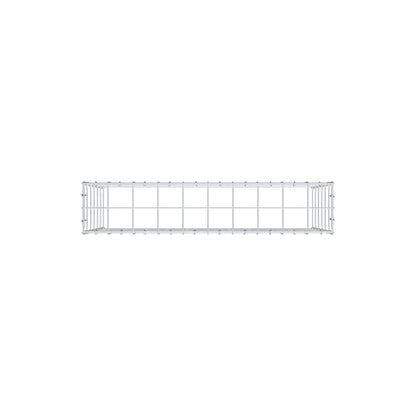Gabbione aggiuntivo di tipo 3 100 cm x 60 cm x 20 cm (L x H x P), maglia 10 cm x 10 cm, anello a C