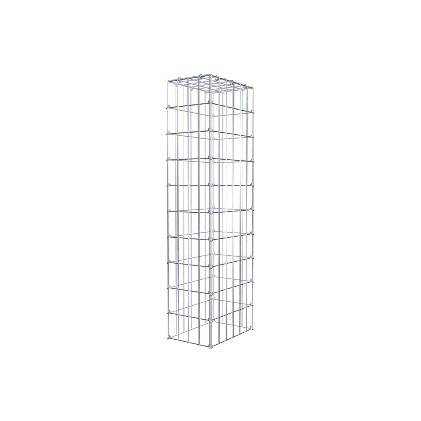 Type 3 oplegkorf 100 cm x 30 cm x 20 cm (L x H x D), maaswijdte 5 cm x 10 cm, C-ring