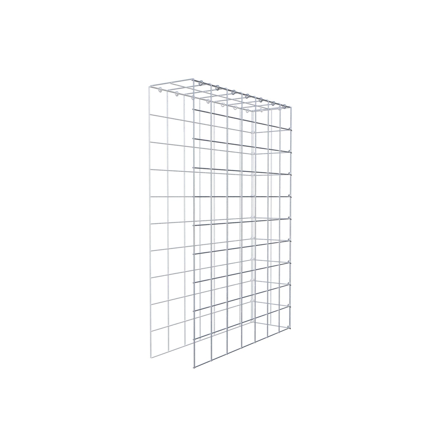 Fourche rapportée type 4 100 cm x 70 cm x 20 cm (L x H x P), mailles 10 cm x 10 cm, anneau C