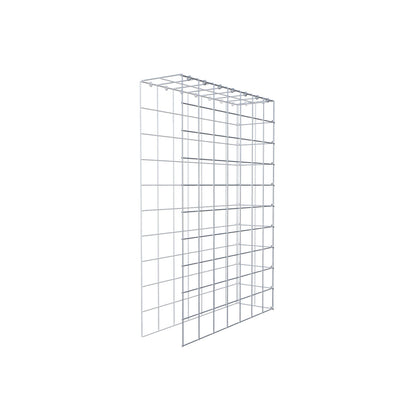 Fourche rapportée type 4 100 cm x 70 cm x 20 cm (L x H x P), mailles 10 cm x 10 cm, anneau C