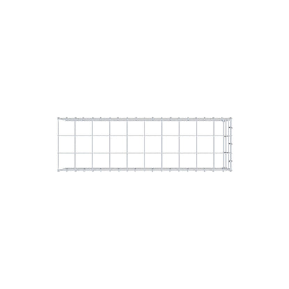 Extra gabion typ 4 100 cm x 30 cm x 30 cm (L x H x D), maskstorlek 10 cm x 10 cm, C-ring