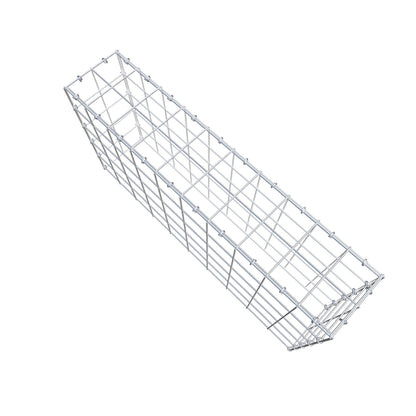 Gabbione aggiuntivo di tipo 3 100 cm x 50 cm x 20 cm (L x H x P), maglia 10 cm x 10 cm, anello a C