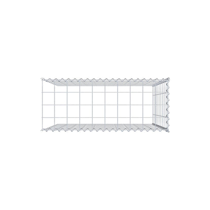 Anbaugabione Typ 4 100 cm x 100 cm x 40 cm (L x H x T), Maschenweite 10 cm x 10 cm, Spirale