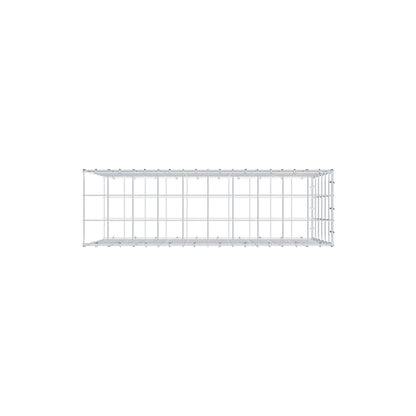 Gabbione aggiuntivo di tipo 2 100 cm x 60 cm x 30 cm (L x H x P), maglia 10 cm x 10 cm, anello a C